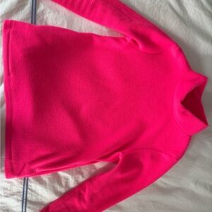 Dudley Stephens Vibrant Pink Turtleneck Sweater